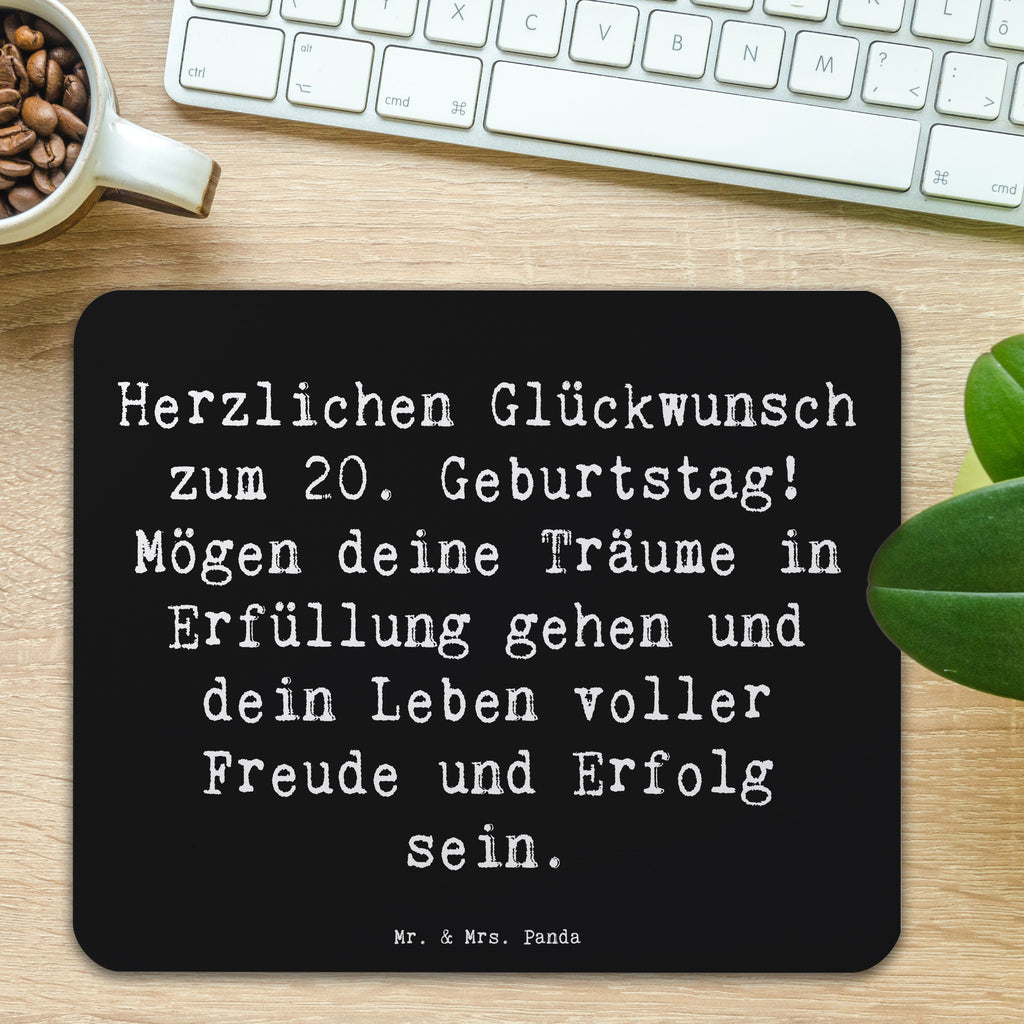 Mauspad Spruch 20. Geburtstag Mousepad, Computer zubehör, Büroausstattung, PC Zubehör, Arbeitszimmer, Mauspad, Einzigartiges Mauspad, Designer Mauspad, Mausunterlage, Mauspad Büro, Geburtstag, Geburtstagsgeschenk, Geschenk