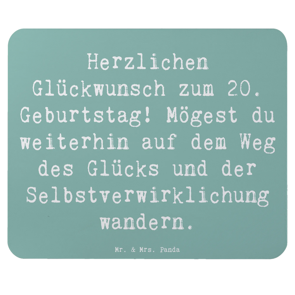 Mauspad Spruch 20. Geburtstag Glückspfad Mousepad, Computer zubehör, Büroausstattung, PC Zubehör, Arbeitszimmer, Mauspad, Einzigartiges Mauspad, Designer Mauspad, Mausunterlage, Mauspad Büro, Geburtstag, Geburtstagsgeschenk, Geschenk