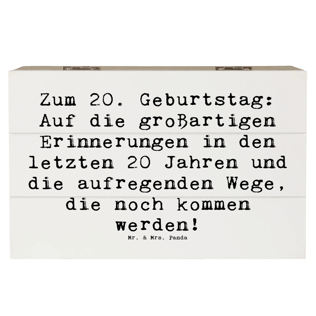 Holzkiste Spruch 20. Geburtstag Holzkiste, Kiste, Schatzkiste, Truhe, Schatulle, XXL, Erinnerungsbox, Erinnerungskiste, Dekokiste, Aufbewahrungsbox, Geschenkbox, Geschenkdose, Geburtstag, Geburtstagsgeschenk, Geschenk