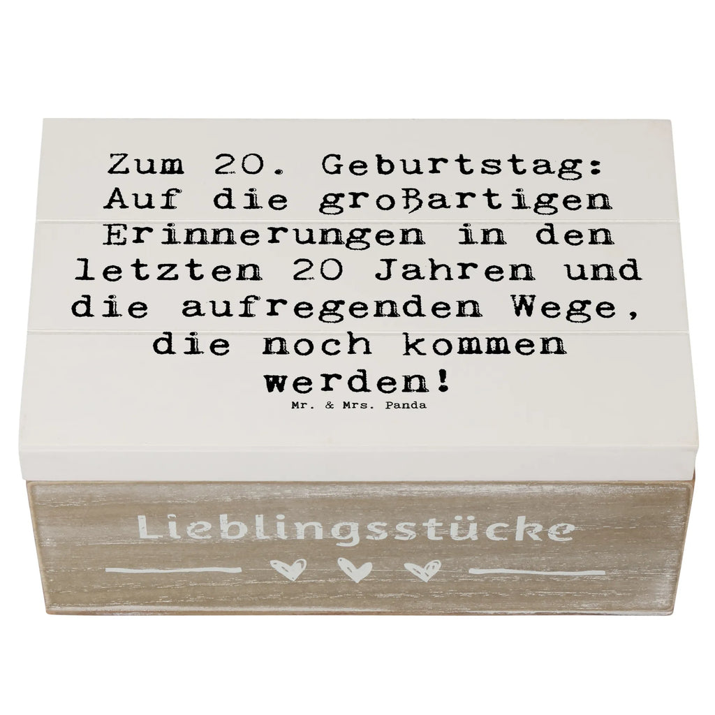 Holzkiste Spruch 20. Geburtstag Holzkiste, Kiste, Schatzkiste, Truhe, Schatulle, XXL, Erinnerungsbox, Erinnerungskiste, Dekokiste, Aufbewahrungsbox, Geschenkbox, Geschenkdose, Geburtstag, Geburtstagsgeschenk, Geschenk