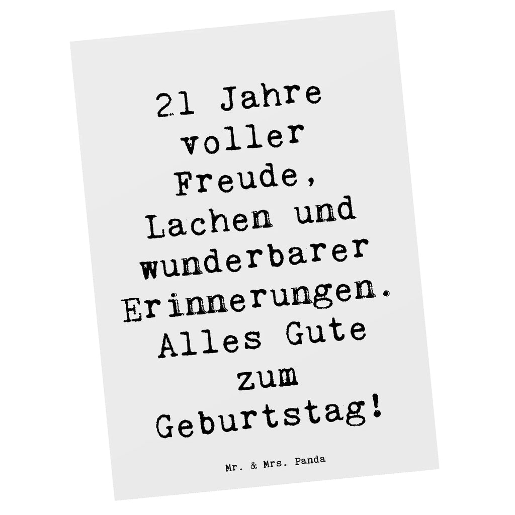 Postkarte Spruch 21. Geburtstag Freude Postkarte, Karte, Geschenkkarte, Grußkarte, Einladung, Ansichtskarte, Geburtstagskarte, Einladungskarte, Dankeskarte, Ansichtskarten, Einladung Geburtstag, Einladungskarten Geburtstag, Geburtstag, Geburtstagsgeschenk, Geschenk