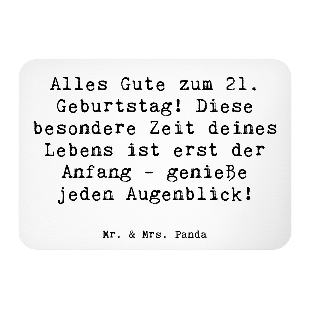 Magnet Spruch 21. Geburtstag Freude Kühlschrankmagnet, Pinnwandmagnet, Souvenir Magnet, Motivmagnete, Dekomagnet, Whiteboard Magnet, Notiz Magnet, Kühlschrank Dekoration, Geburtstag, Geburtstagsgeschenk, Geschenk