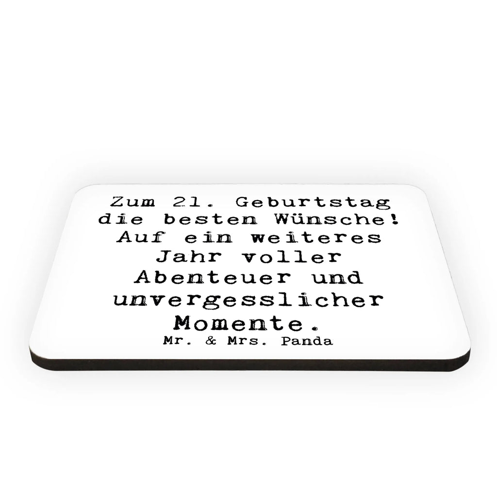 Magnet Spruch 21. Geburtstag Kühlschrankmagnet, Pinnwandmagnet, Souvenir Magnet, Motivmagnete, Dekomagnet, Whiteboard Magnet, Notiz Magnet, Kühlschrank Dekoration, Geburtstag, Geburtstagsgeschenk, Geschenk