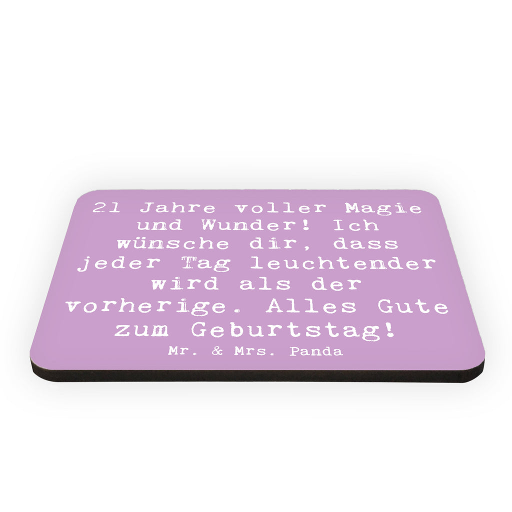 Magnet Spruch 21. Geburtstag Kühlschrankmagnet, Pinnwandmagnet, Souvenir Magnet, Motivmagnete, Dekomagnet, Whiteboard Magnet, Notiz Magnet, Kühlschrank Dekoration, Geburtstag, Geburtstagsgeschenk, Geschenk