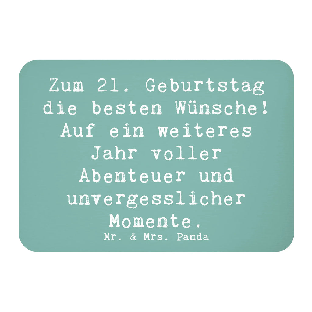 Magnet Spruch 21. Geburtstag Kühlschrankmagnet, Pinnwandmagnet, Souvenir Magnet, Motivmagnete, Dekomagnet, Whiteboard Magnet, Notiz Magnet, Kühlschrank Dekoration, Geburtstag, Geburtstagsgeschenk, Geschenk