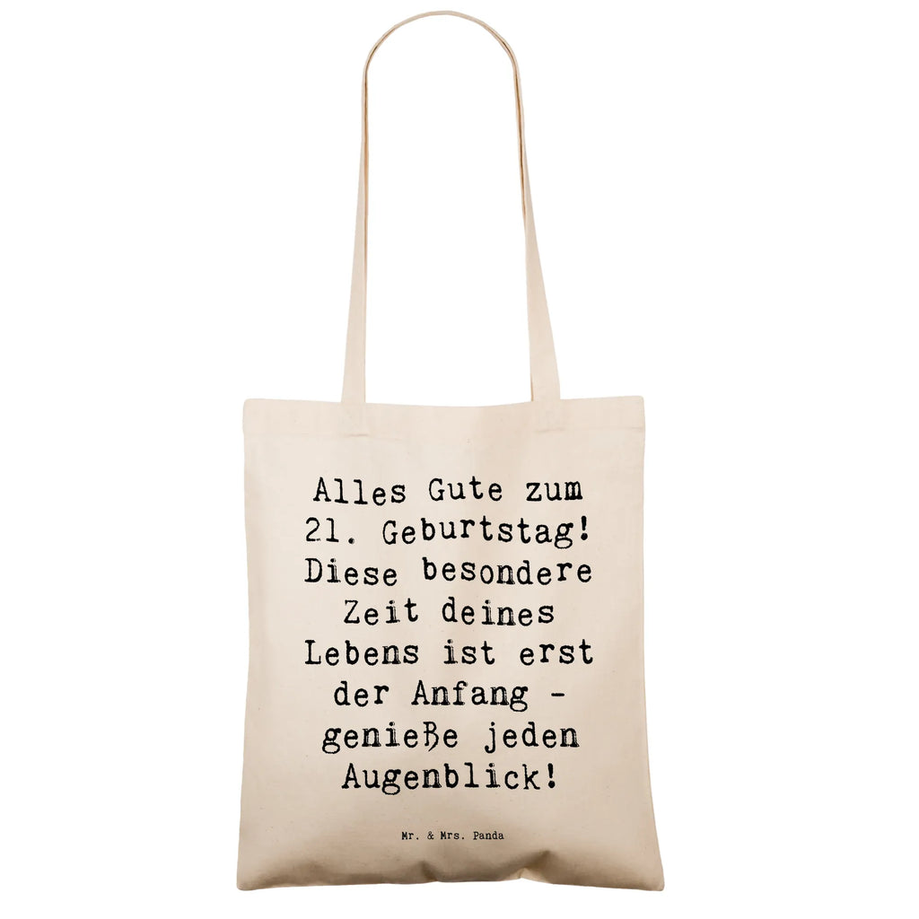 Tragetasche Spruch 21. Geburtstag Freude Beuteltasche, Beutel, Einkaufstasche, Jutebeutel, Stoffbeutel, Tasche, Shopper, Umhängetasche, Strandtasche, Schultertasche, Stofftasche, Tragetasche, Badetasche, Jutetasche, Einkaufstüte, Laptoptasche, Geburtstag, Geburtstagsgeschenk, Geschenk