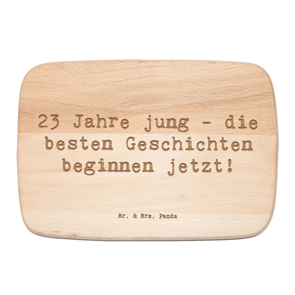 Frühstücksbrett Spruch 23. Geburtstag Geschichten Frühstücksbrett, Holzbrett, Schneidebrett, Schneidebrett Holz, Frühstücksbrettchen, Küchenbrett, Geburtstag, Geburtstagsgeschenk, Geschenk