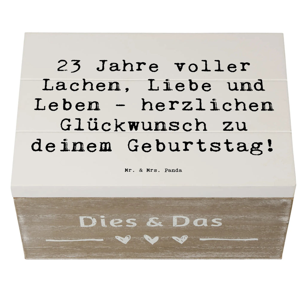 Holzkiste Spruch 23. Geburtstag Holzkiste, Kiste, Schatzkiste, Truhe, Schatulle, XXL, Erinnerungsbox, Erinnerungskiste, Dekokiste, Aufbewahrungsbox, Geschenkbox, Geschenkdose, Geburtstag, Geburtstagsgeschenk, Geschenk