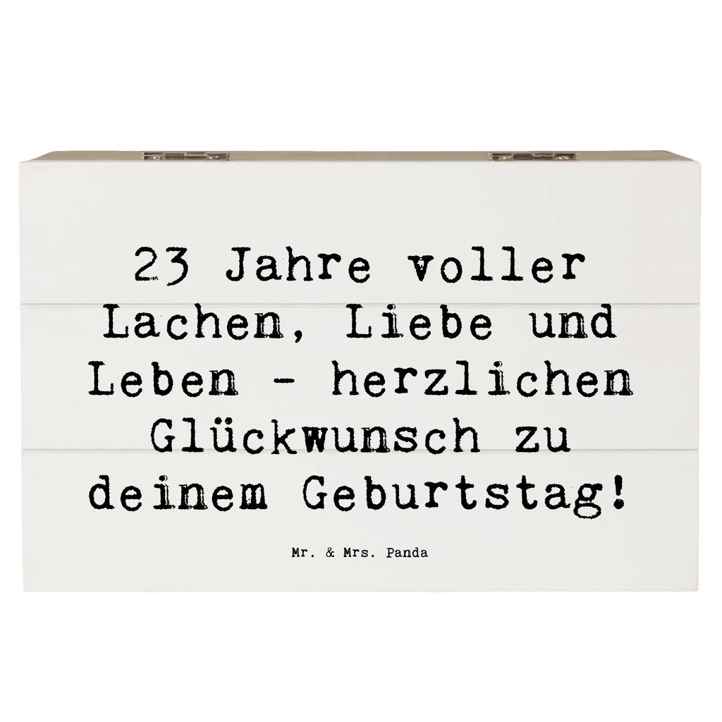 Holzkiste Spruch 23. Geburtstag Holzkiste, Kiste, Schatzkiste, Truhe, Schatulle, XXL, Erinnerungsbox, Erinnerungskiste, Dekokiste, Aufbewahrungsbox, Geschenkbox, Geschenkdose, Geburtstag, Geburtstagsgeschenk, Geschenk