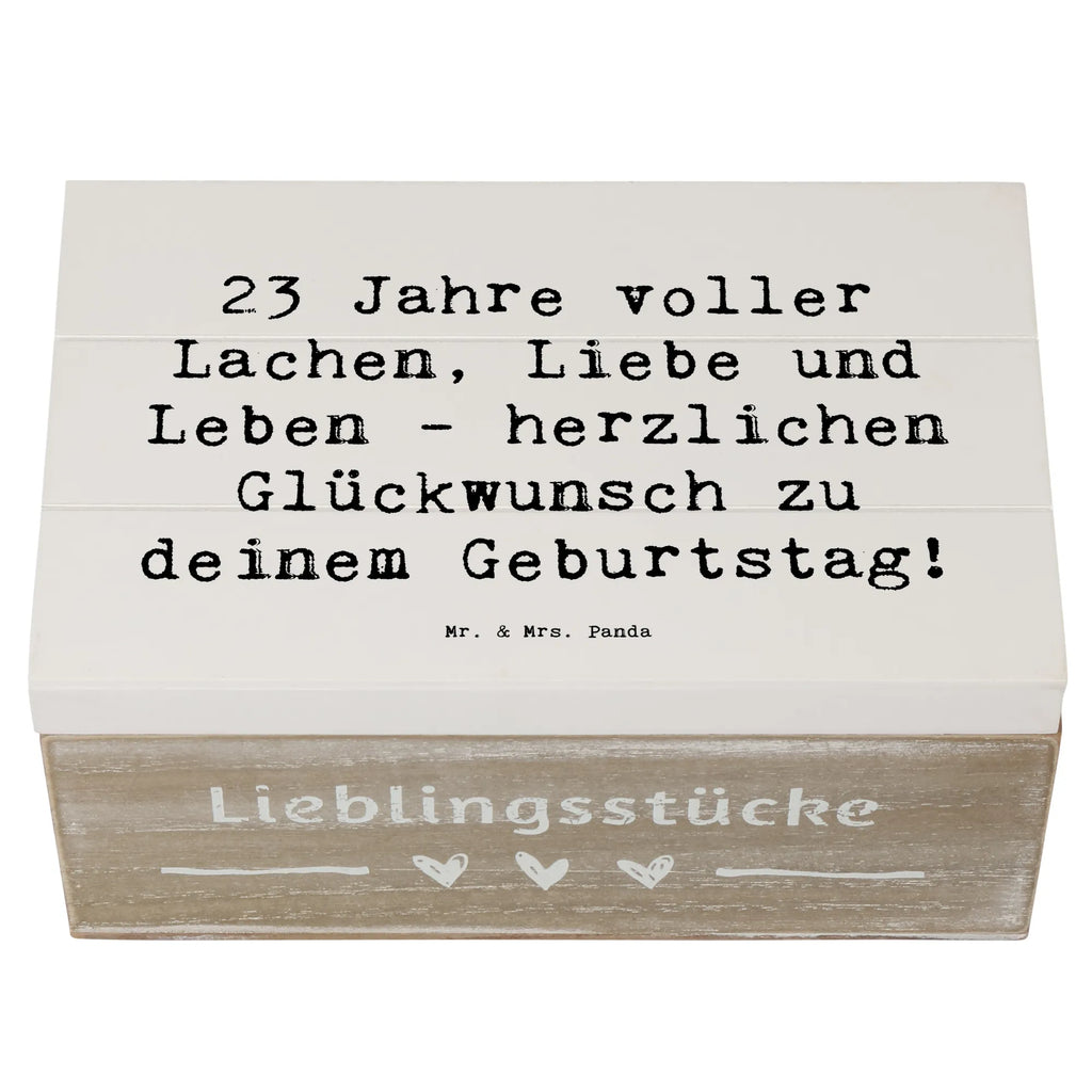 Holzkiste Spruch 23. Geburtstag Holzkiste, Kiste, Schatzkiste, Truhe, Schatulle, XXL, Erinnerungsbox, Erinnerungskiste, Dekokiste, Aufbewahrungsbox, Geschenkbox, Geschenkdose, Geburtstag, Geburtstagsgeschenk, Geschenk