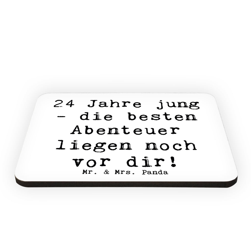 Magnet Spruch 24. Geburtstag Kühlschrankmagnet, Pinnwandmagnet, Souvenir Magnet, Motivmagnete, Dekomagnet, Whiteboard Magnet, Notiz Magnet, Kühlschrank Dekoration, Geburtstag, Geburtstagsgeschenk, Geschenk