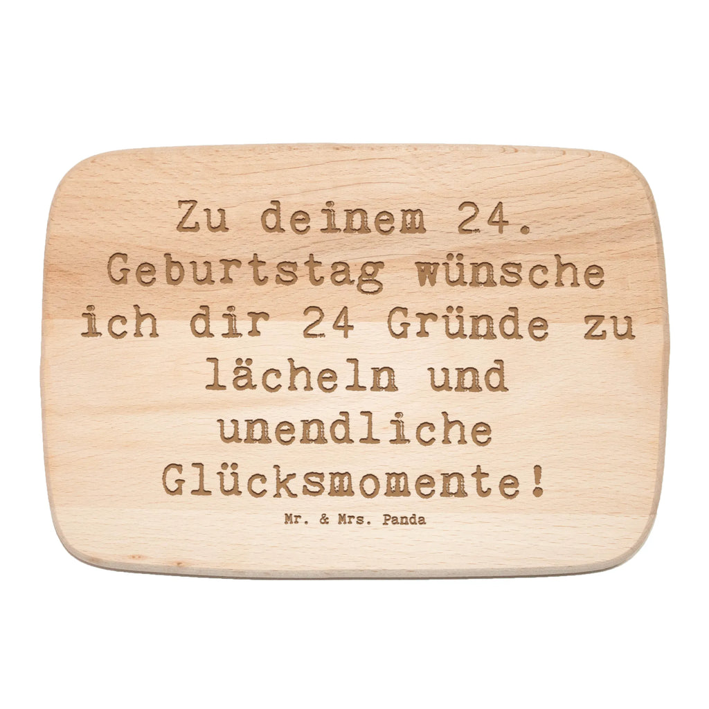 Frühstücksbrett Spruch 24. Geburtstag Glück Frühstücksbrett, Holzbrett, Schneidebrett, Schneidebrett Holz, Frühstücksbrettchen, Küchenbrett, Geburtstag, Geburtstagsgeschenk, Geschenk