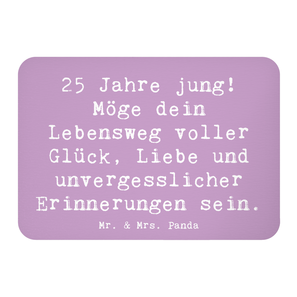 Magnet Spruch 25. Geburtstag Glück Kühlschrankmagnet, Pinnwandmagnet, Souvenir Magnet, Motivmagnete, Dekomagnet, Whiteboard Magnet, Notiz Magnet, Kühlschrank Dekoration, Geburtstag, Geburtstagsgeschenk, Geschenk