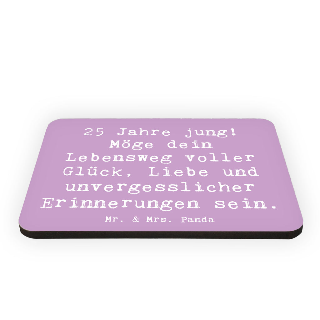 Magnet Spruch 25. Geburtstag Glück Kühlschrankmagnet, Pinnwandmagnet, Souvenir Magnet, Motivmagnete, Dekomagnet, Whiteboard Magnet, Notiz Magnet, Kühlschrank Dekoration, Geburtstag, Geburtstagsgeschenk, Geschenk