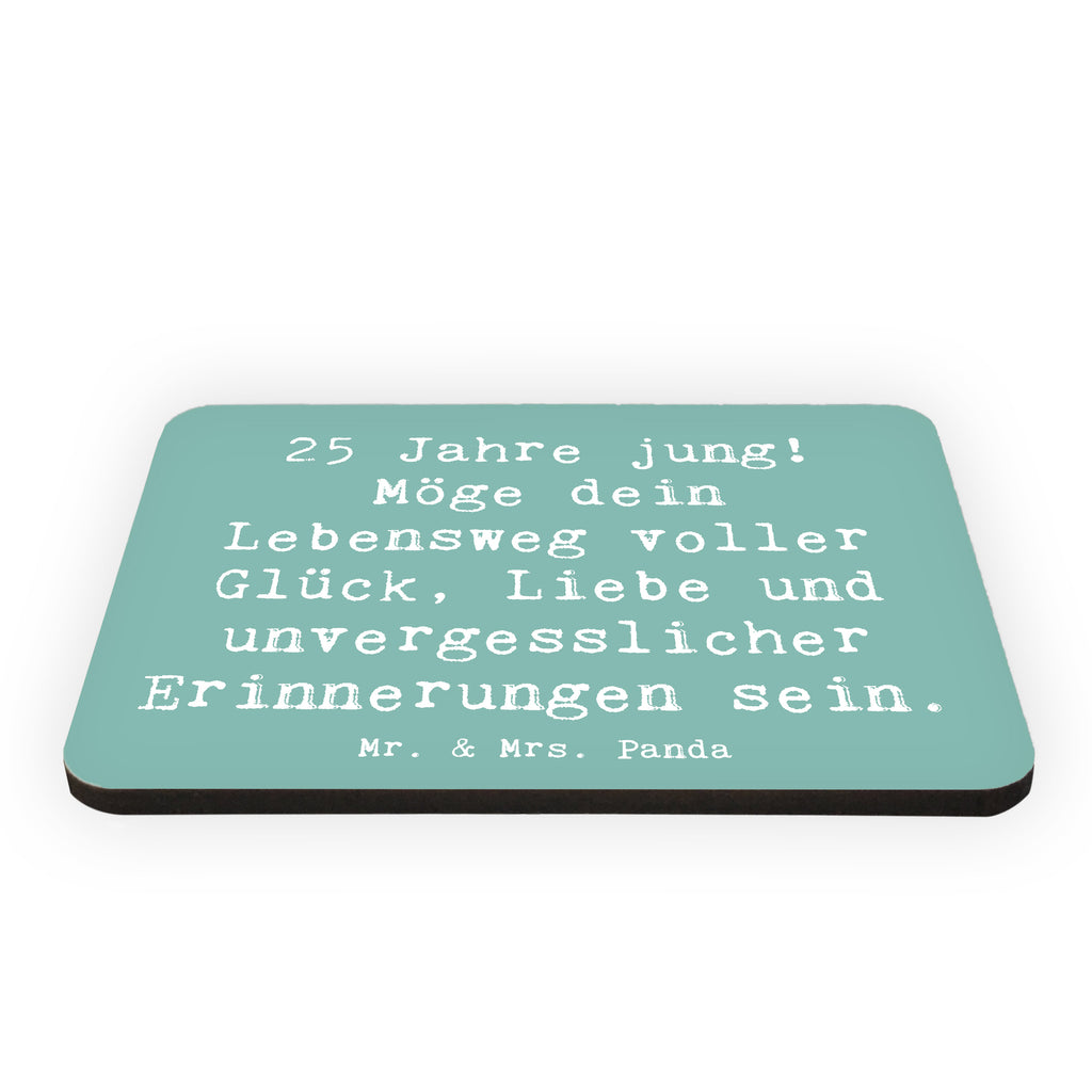 Magnet Spruch 25. Geburtstag Glück Kühlschrankmagnet, Pinnwandmagnet, Souvenir Magnet, Motivmagnete, Dekomagnet, Whiteboard Magnet, Notiz Magnet, Kühlschrank Dekoration, Geburtstag, Geburtstagsgeschenk, Geschenk