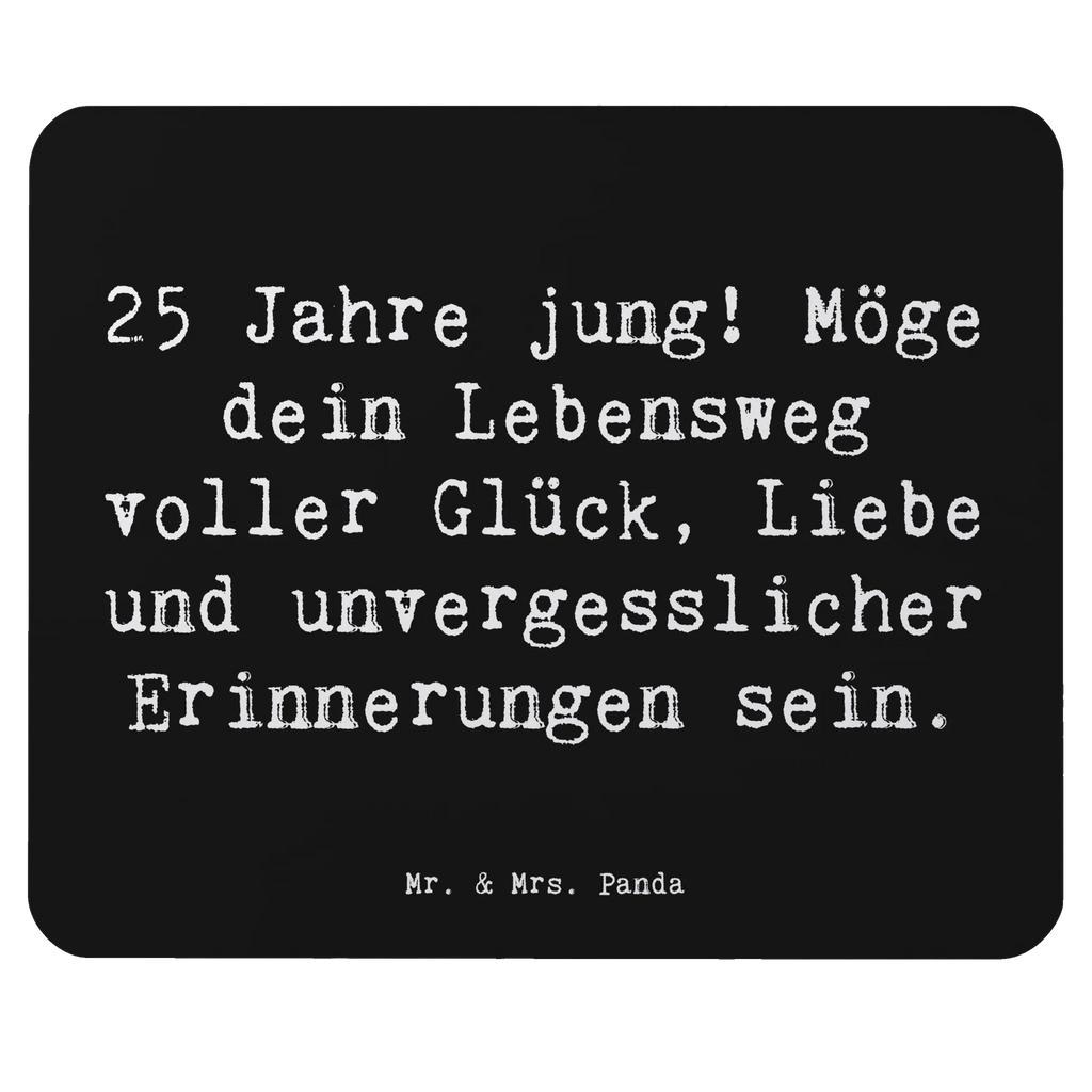 Mauspad Spruch 25. Geburtstag Glück Mousepad, Computer zubehör, Büroausstattung, PC Zubehör, Arbeitszimmer, Mauspad, Einzigartiges Mauspad, Designer Mauspad, Mausunterlage, Mauspad Büro, Geburtstag, Geburtstagsgeschenk, Geschenk