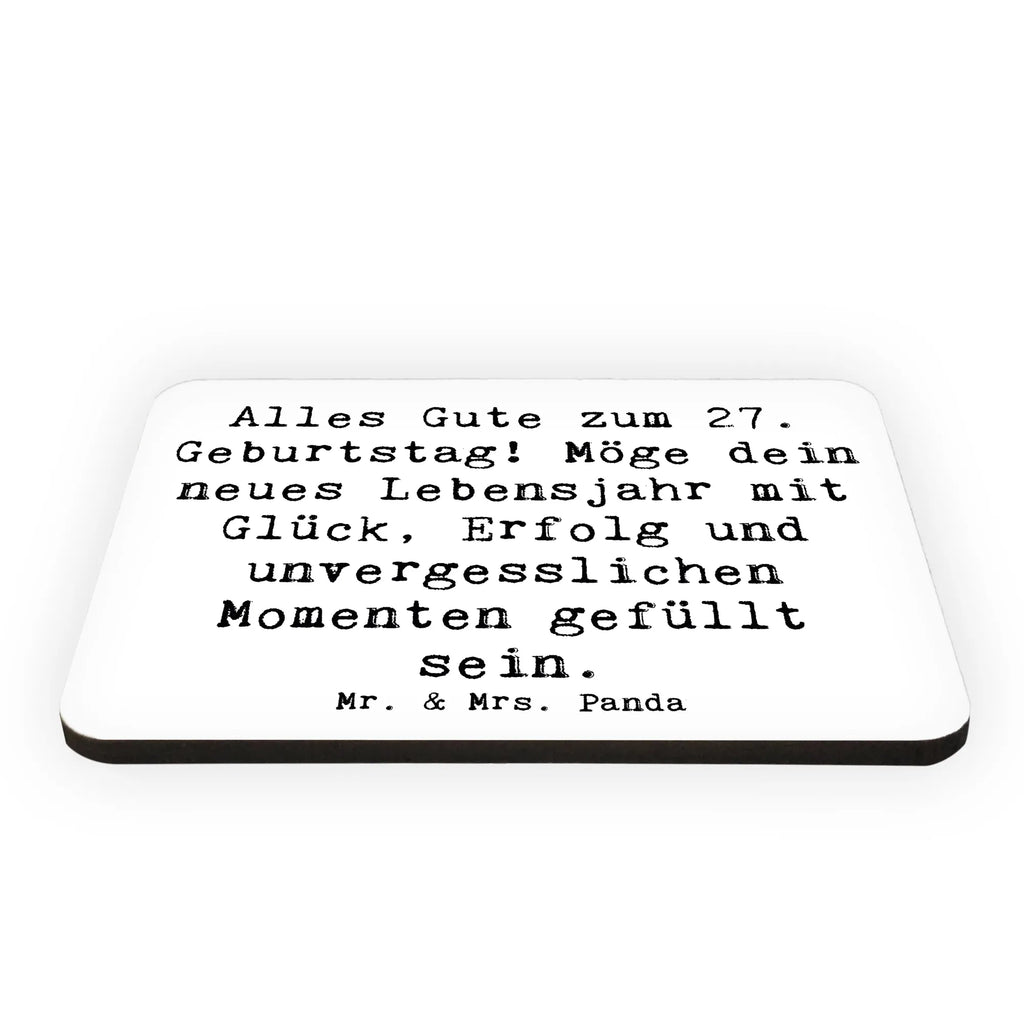 Magnet Spruch 27. Geburtstag Kühlschrankmagnet, Pinnwandmagnet, Souvenir Magnet, Motivmagnete, Dekomagnet, Whiteboard Magnet, Notiz Magnet, Kühlschrank Dekoration, Geburtstag, Geburtstagsgeschenk, Geschenk