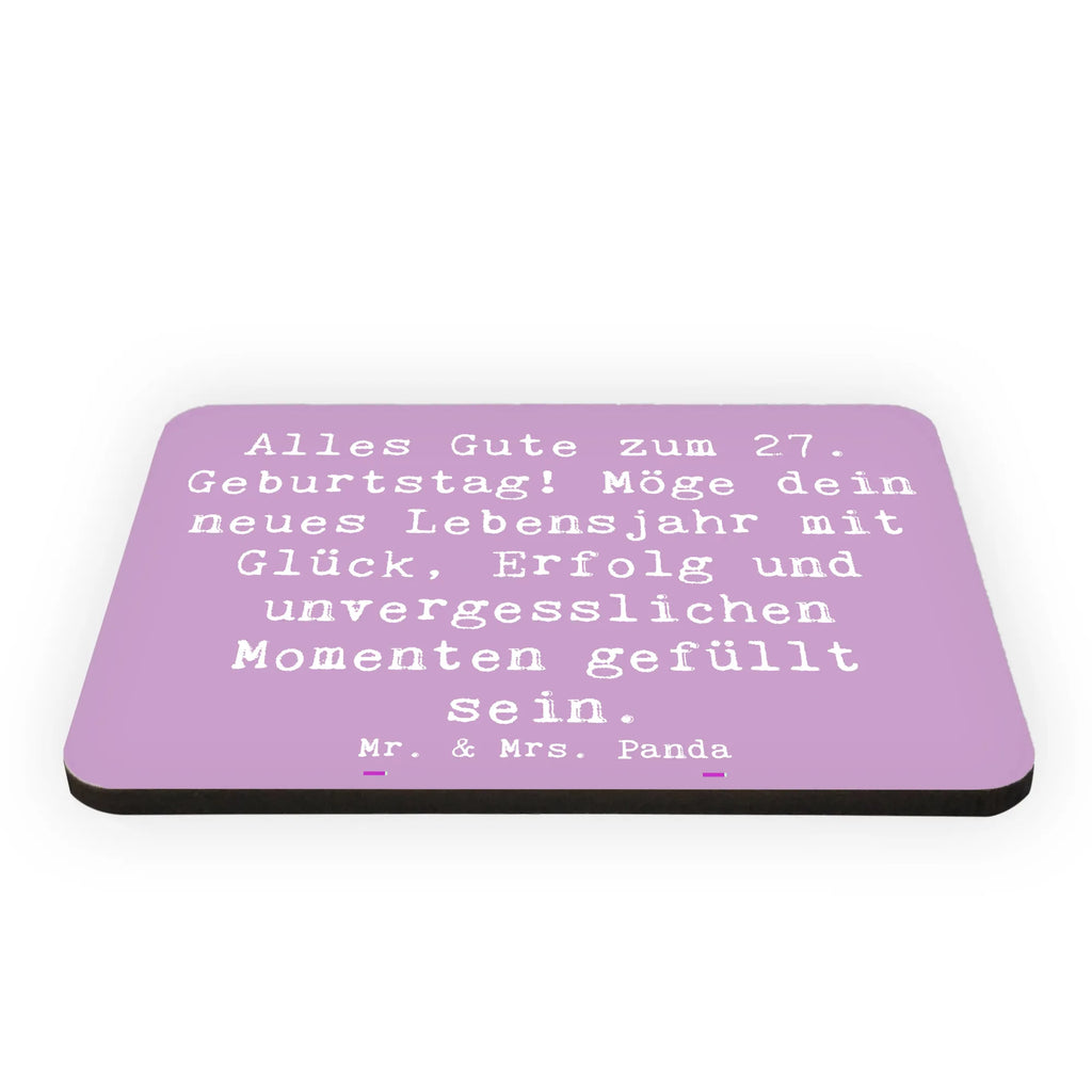 Magnet Spruch 27. Geburtstag Kühlschrankmagnet, Pinnwandmagnet, Souvenir Magnet, Motivmagnete, Dekomagnet, Whiteboard Magnet, Notiz Magnet, Kühlschrank Dekoration, Geburtstag, Geburtstagsgeschenk, Geschenk