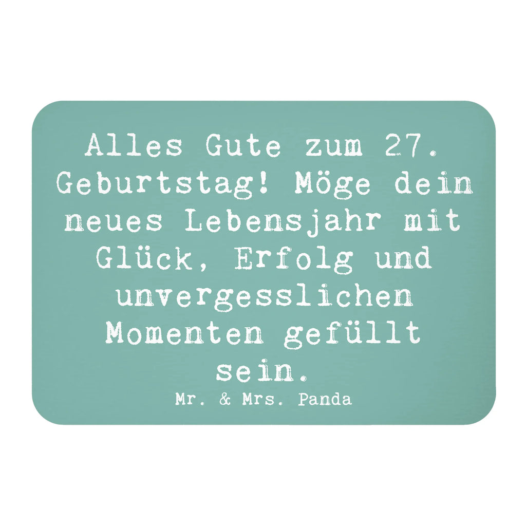 Magnet Spruch 27. Geburtstag Kühlschrankmagnet, Pinnwandmagnet, Souvenir Magnet, Motivmagnete, Dekomagnet, Whiteboard Magnet, Notiz Magnet, Kühlschrank Dekoration, Geburtstag, Geburtstagsgeschenk, Geschenk