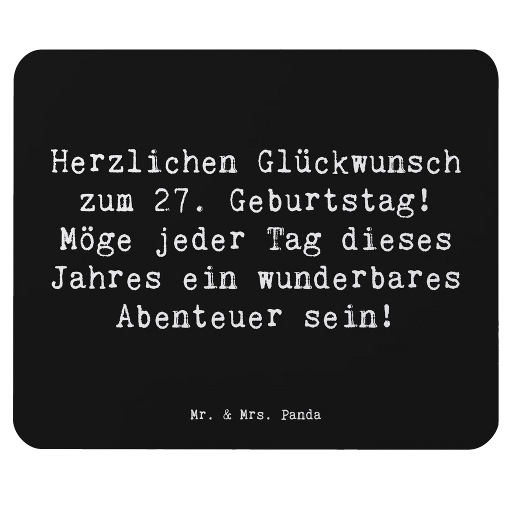 Mauspad Spruch 27. Geburtstag Abenteuer Mousepad, Computer zubehör, Büroausstattung, PC Zubehör, Arbeitszimmer, Mauspad, Einzigartiges Mauspad, Designer Mauspad, Mausunterlage, Mauspad Büro, Geburtstag, Geburtstagsgeschenk, Geschenk