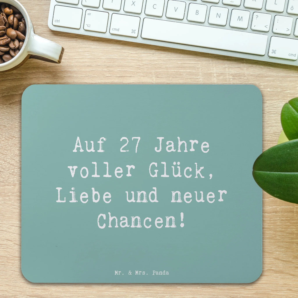 Mauspad Spruch 27. Geburtstag Mousepad, Computer zubehör, Büroausstattung, PC Zubehör, Arbeitszimmer, Mauspad, Einzigartiges Mauspad, Designer Mauspad, Mausunterlage, Mauspad Büro, Geburtstag, Geburtstagsgeschenk, Geschenk