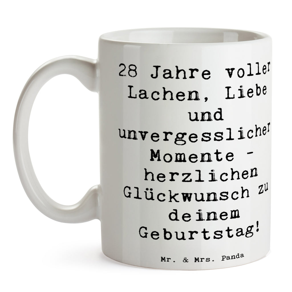 Tasse Spruch 28. Geburtstag Erinnerungen Tasse, Kaffeetasse, Teetasse, Becher, Kaffeebecher, Teebecher, Keramiktasse, Porzellantasse, Büro Tasse, Geschenk Tasse, Tasse Sprüche, Tasse Motive, Kaffeetassen, Tasse bedrucken, Designer Tasse, Cappuccino Tassen, Schöne Teetassen, Geburtstag, Geburtstagsgeschenk, Geschenk