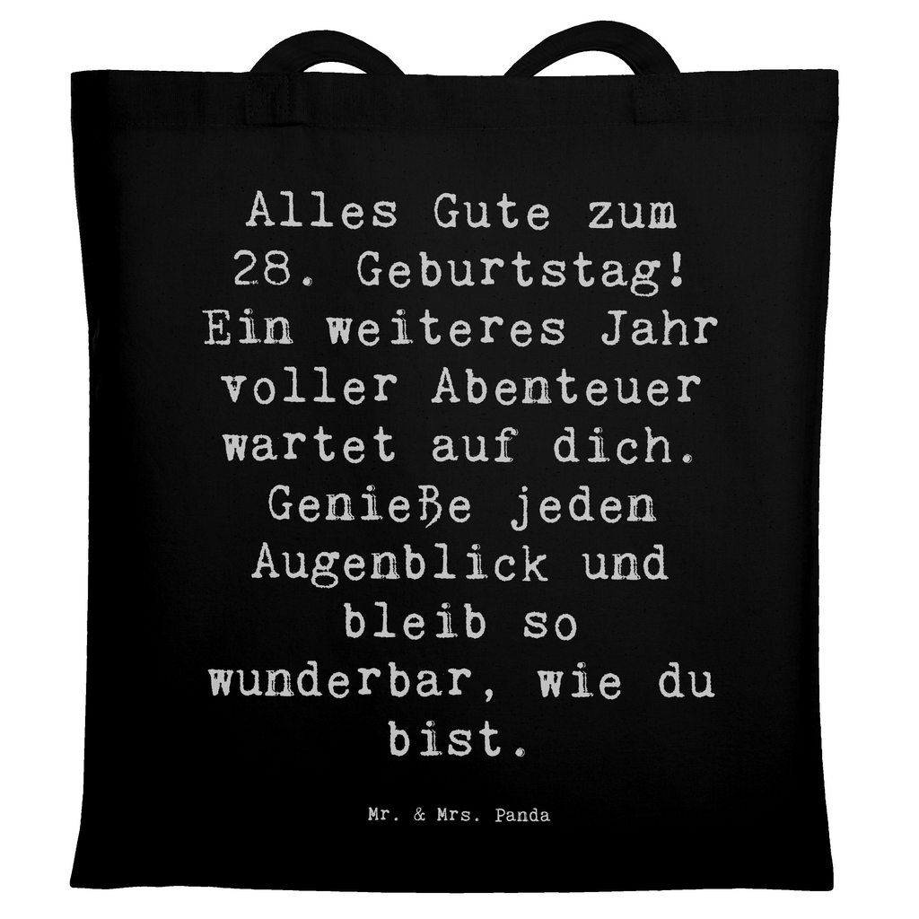 Tragetasche Spruch 28. Geburtstag Beuteltasche, Beutel, Einkaufstasche, Jutebeutel, Stoffbeutel, Tasche, Shopper, Umhängetasche, Strandtasche, Schultertasche, Stofftasche, Tragetasche, Badetasche, Jutetasche, Einkaufstüte, Laptoptasche, Geburtstag, Geburtstagsgeschenk, Geschenk