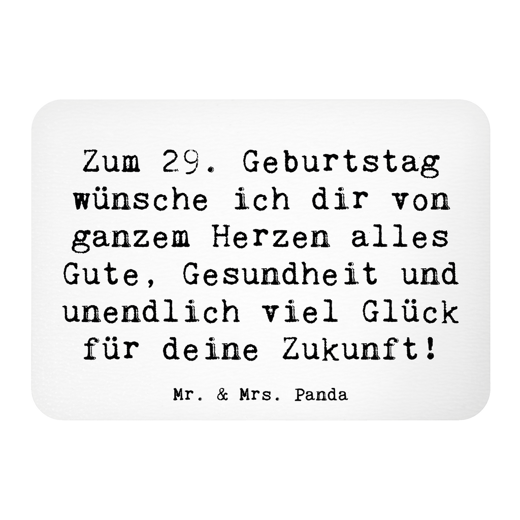 Magnet Spruch 29. Geburtstag Wünsche Kühlschrankmagnet, Pinnwandmagnet, Souvenir Magnet, Motivmagnete, Dekomagnet, Whiteboard Magnet, Notiz Magnet, Kühlschrank Dekoration, Geburtstag, Geburtstagsgeschenk, Geschenk