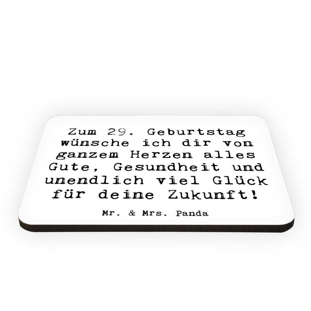 Magnet Spruch 29. Geburtstag Wünsche Kühlschrankmagnet, Pinnwandmagnet, Souvenir Magnet, Motivmagnete, Dekomagnet, Whiteboard Magnet, Notiz Magnet, Kühlschrank Dekoration, Geburtstag, Geburtstagsgeschenk, Geschenk