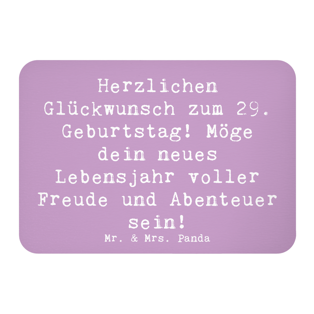 Magnet Spruch 29. Geburtstag Glückwunsch Kühlschrankmagnet, Pinnwandmagnet, Souvenir Magnet, Motivmagnete, Dekomagnet, Whiteboard Magnet, Notiz Magnet, Kühlschrank Dekoration, Geburtstag, Geburtstagsgeschenk, Geschenk