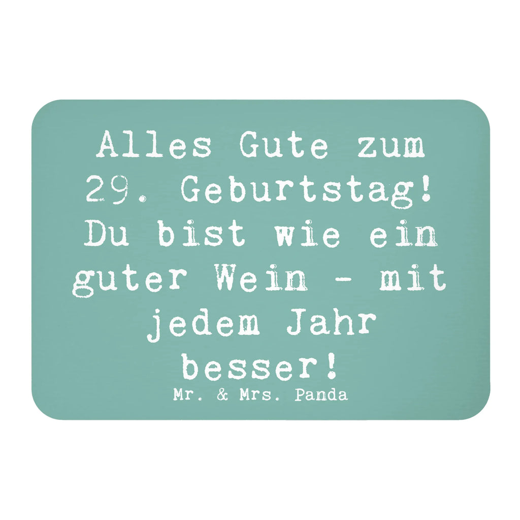 Magnet Spruch 29. Geburtstag Glückwünsche Kühlschrankmagnet, Pinnwandmagnet, Souvenir Magnet, Motivmagnete, Dekomagnet, Whiteboard Magnet, Notiz Magnet, Kühlschrank Dekoration, Geburtstag, Geburtstagsgeschenk, Geschenk