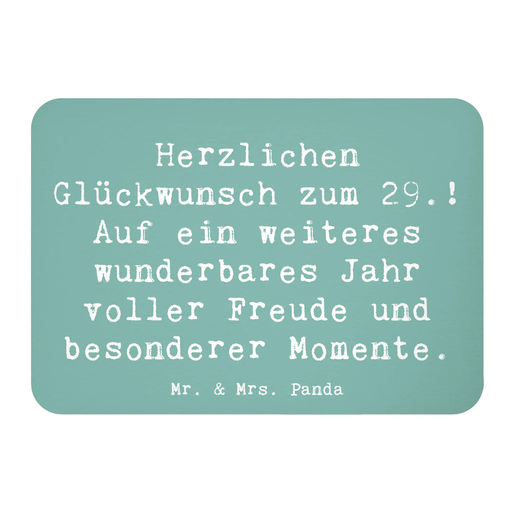 Magnet Spruch 29. Geburtstag Kühlschrankmagnet, Pinnwandmagnet, Souvenir Magnet, Motivmagnete, Dekomagnet, Whiteboard Magnet, Notiz Magnet, Kühlschrank Dekoration, Geburtstag, Geburtstagsgeschenk, Geschenk