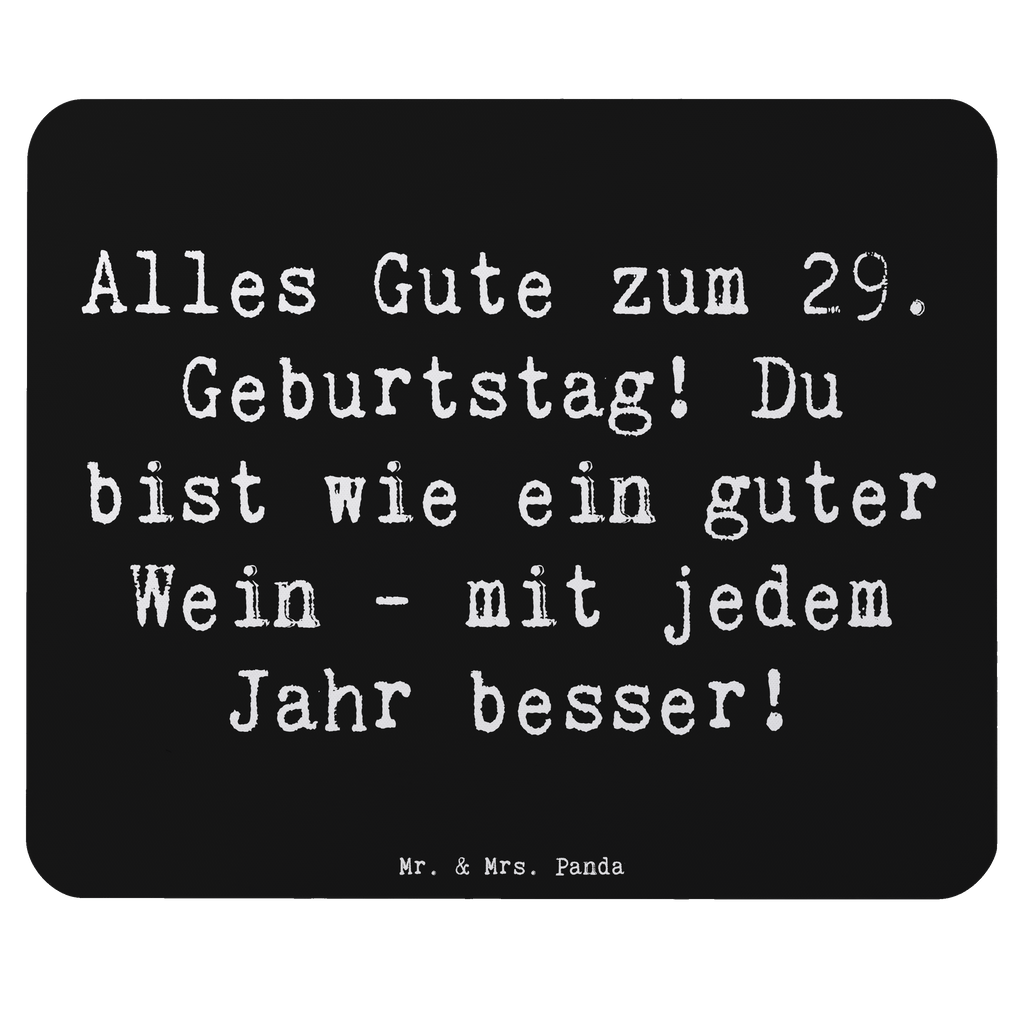 Mauspad Spruch 29. Geburtstag Glückwünsche Mousepad, Computer zubehör, Büroausstattung, PC Zubehör, Arbeitszimmer, Mauspad, Einzigartiges Mauspad, Designer Mauspad, Mausunterlage, Mauspad Büro, Geburtstag, Geburtstagsgeschenk, Geschenk