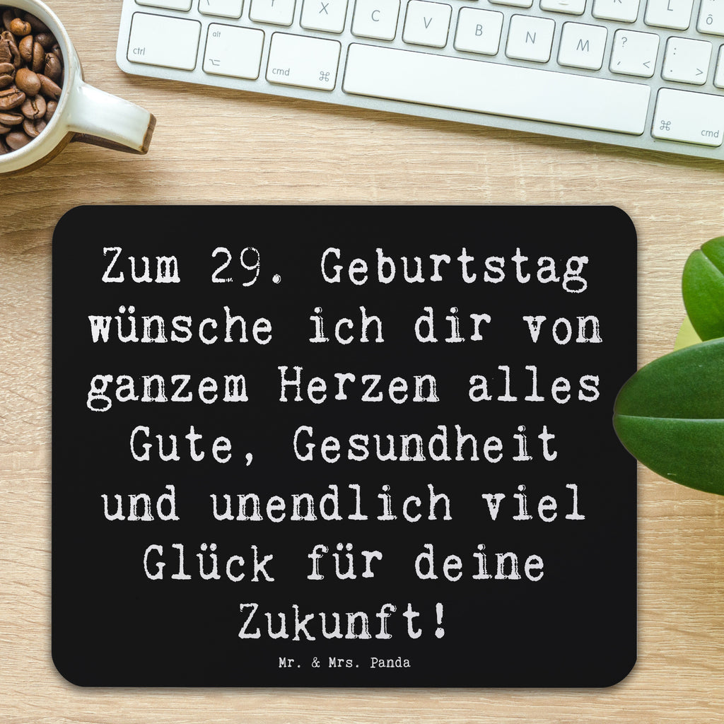 Mauspad Spruch 29. Geburtstag Wünsche Mousepad, Computer zubehör, Büroausstattung, PC Zubehör, Arbeitszimmer, Mauspad, Einzigartiges Mauspad, Designer Mauspad, Mausunterlage, Mauspad Büro, Geburtstag, Geburtstagsgeschenk, Geschenk