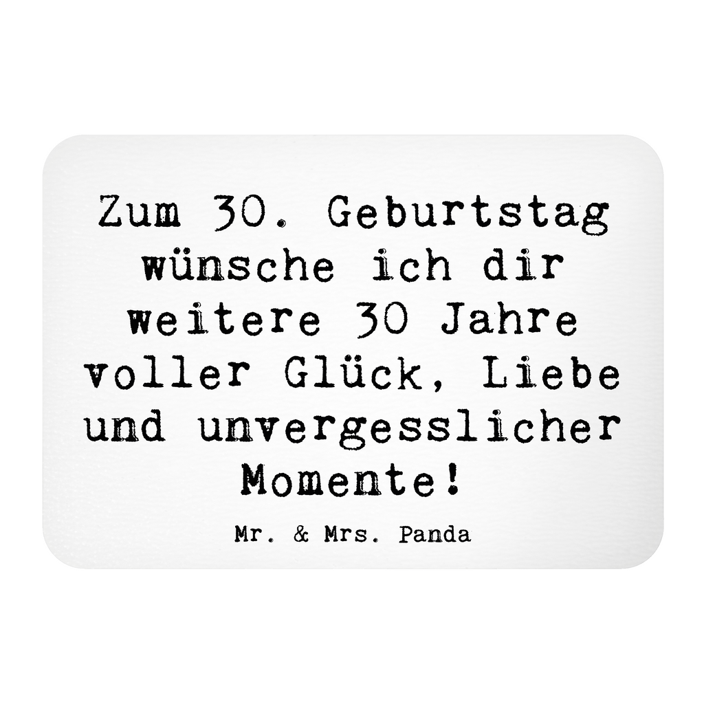 Magnet Spruch 30. Geburtstag Glück Kühlschrankmagnet, Pinnwandmagnet, Souvenir Magnet, Motivmagnete, Dekomagnet, Whiteboard Magnet, Notiz Magnet, Kühlschrank Dekoration, Geburtstag, Geburtstagsgeschenk, Geschenk