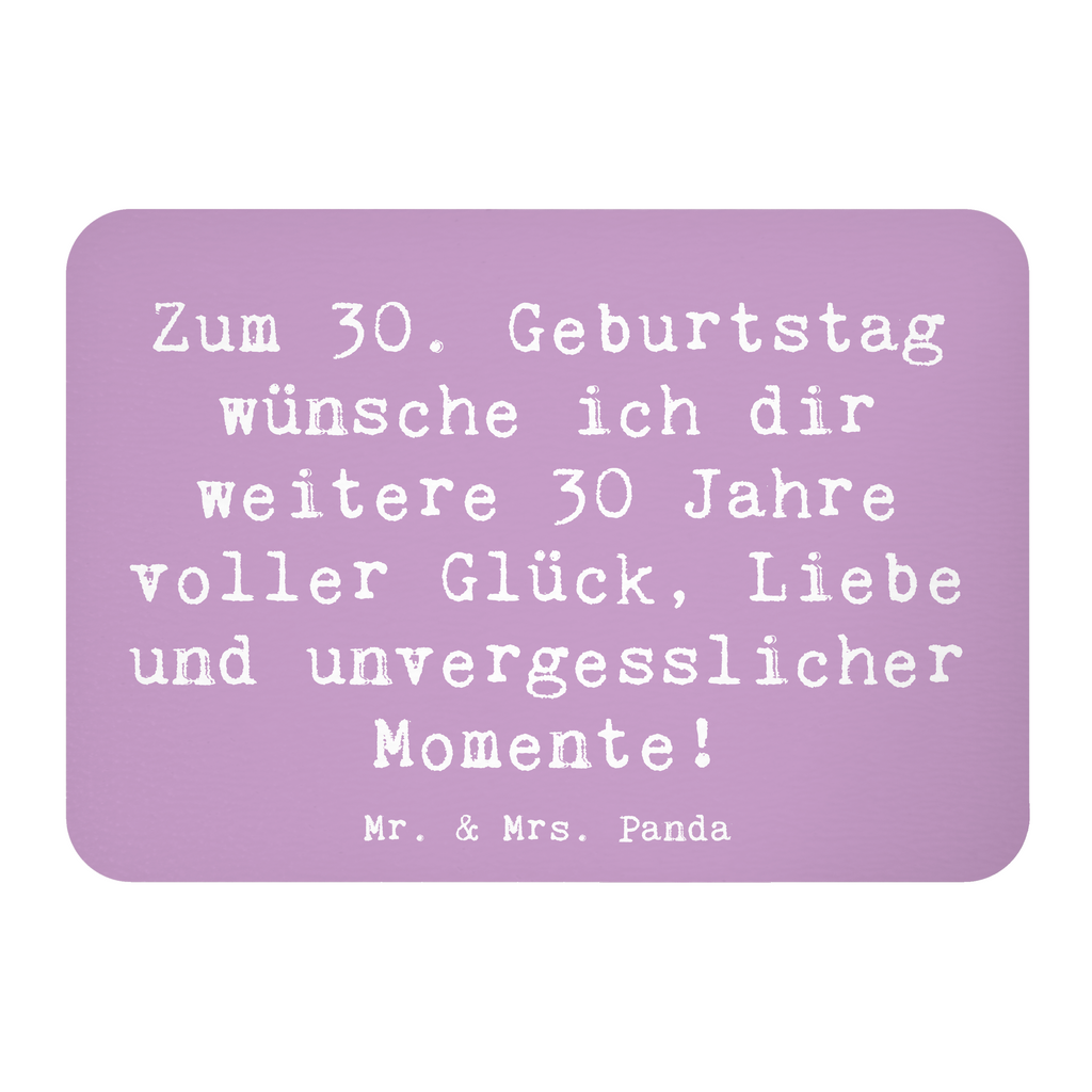 Magnet Spruch 30. Geburtstag Glück Kühlschrankmagnet, Pinnwandmagnet, Souvenir Magnet, Motivmagnete, Dekomagnet, Whiteboard Magnet, Notiz Magnet, Kühlschrank Dekoration, Geburtstag, Geburtstagsgeschenk, Geschenk