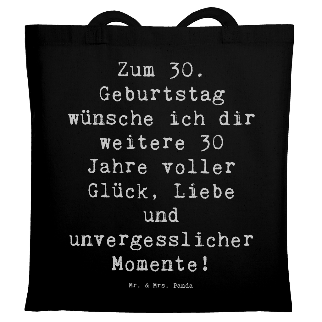 Tragetasche Spruch 30. Geburtstag Glück Beuteltasche, Beutel, Einkaufstasche, Jutebeutel, Stoffbeutel, Tasche, Shopper, Umhängetasche, Strandtasche, Schultertasche, Stofftasche, Tragetasche, Badetasche, Jutetasche, Einkaufstüte, Laptoptasche, Geburtstag, Geburtstagsgeschenk, Geschenk