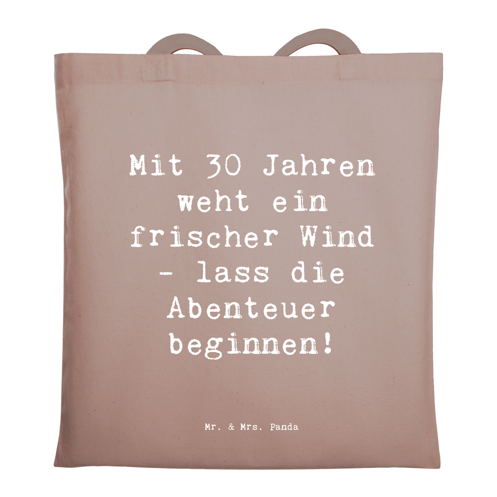 Tragetasche Spruch 30. Geburtstag Abenteuer Beuteltasche, Beutel, Einkaufstasche, Jutebeutel, Stoffbeutel, Tasche, Shopper, Umhängetasche, Strandtasche, Schultertasche, Stofftasche, Tragetasche, Badetasche, Jutetasche, Einkaufstüte, Laptoptasche, Geburtstag, Geburtstagsgeschenk, Geschenk