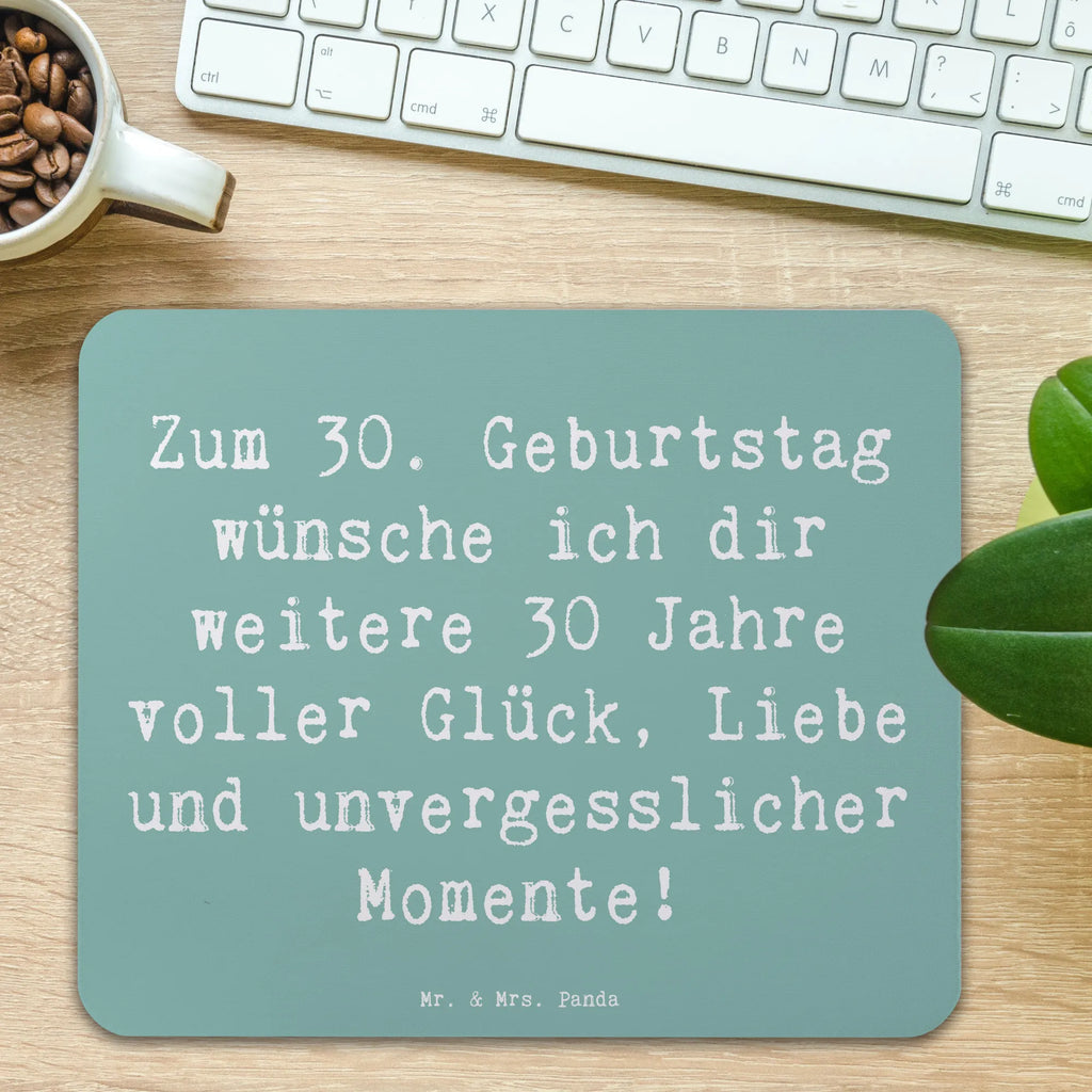 Mauspad Spruch 30. Geburtstag Glück Mousepad, Computer zubehör, Büroausstattung, PC Zubehör, Arbeitszimmer, Mauspad, Einzigartiges Mauspad, Designer Mauspad, Mausunterlage, Mauspad Büro, Geburtstag, Geburtstagsgeschenk, Geschenk