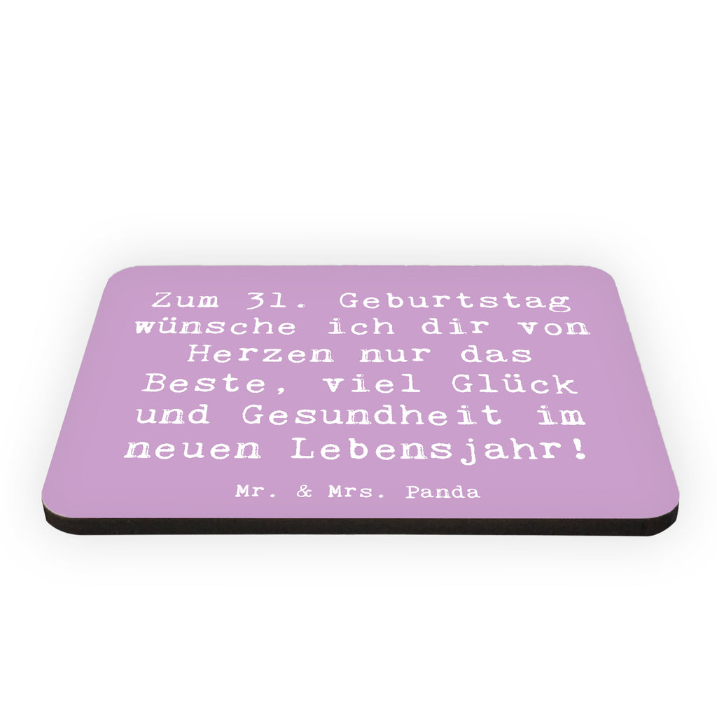 Magnet Spruch 31. Geburtstag Liebe Wünsche Kühlschrankmagnet, Pinnwandmagnet, Souvenir Magnet, Motivmagnete, Dekomagnet, Whiteboard Magnet, Notiz Magnet, Kühlschrank Dekoration, Geburtstag, Geburtstagsgeschenk, Geschenk