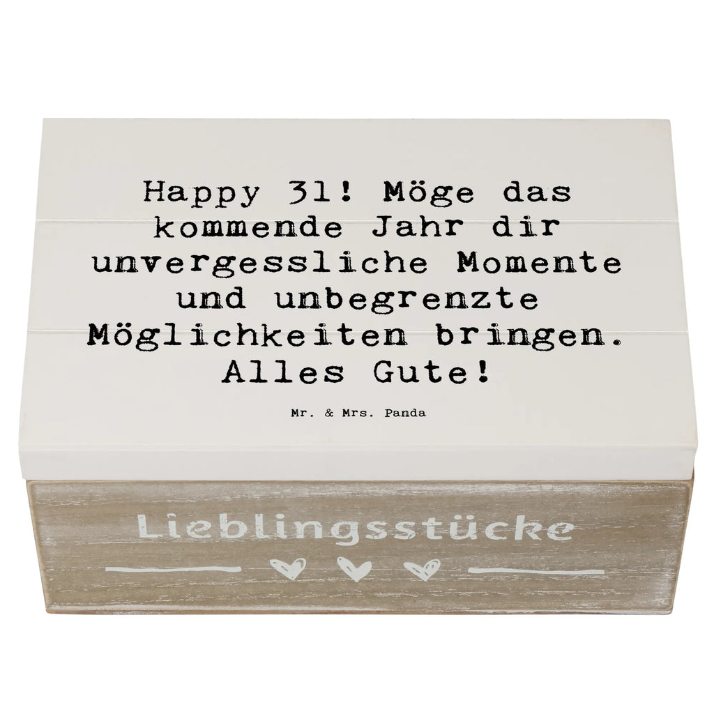 Holzkiste Spruch 31. Geburtstag Holzkiste, Kiste, Schatzkiste, Truhe, Schatulle, XXL, Erinnerungsbox, Erinnerungskiste, Dekokiste, Aufbewahrungsbox, Geschenkbox, Geschenkdose, Geburtstag, Geburtstagsgeschenk, Geschenk