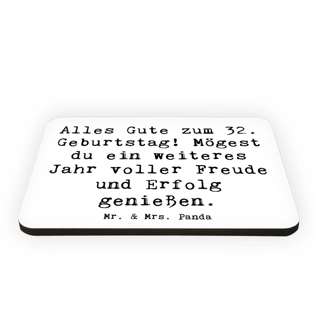 Magnet Spruch 32. Geburtstag Kühlschrankmagnet, Pinnwandmagnet, Souvenir Magnet, Motivmagnete, Dekomagnet, Whiteboard Magnet, Notiz Magnet, Kühlschrank Dekoration, Geburtstag, Geburtstagsgeschenk, Geschenk