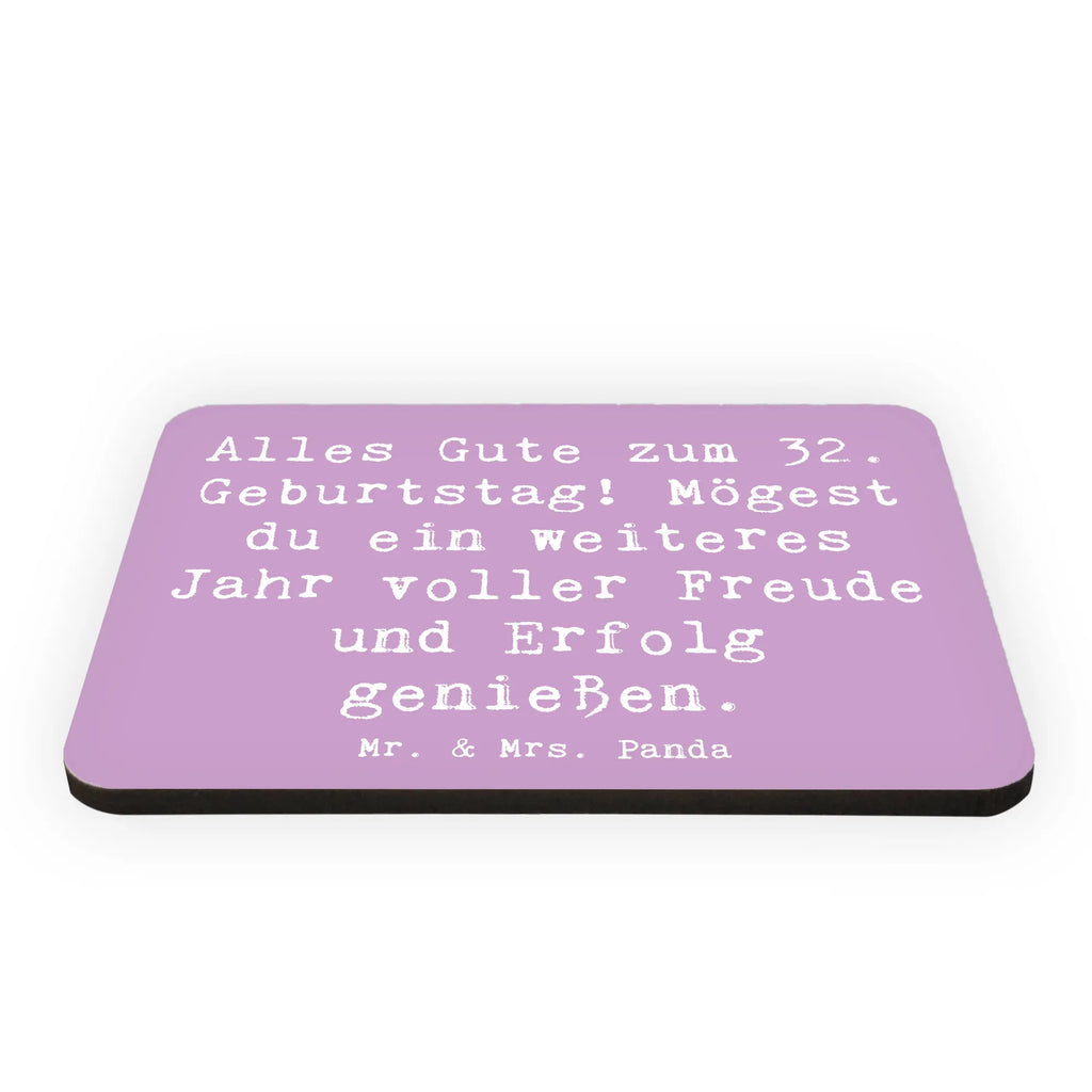 Magnet Spruch 32. Geburtstag Kühlschrankmagnet, Pinnwandmagnet, Souvenir Magnet, Motivmagnete, Dekomagnet, Whiteboard Magnet, Notiz Magnet, Kühlschrank Dekoration, Geburtstag, Geburtstagsgeschenk, Geschenk