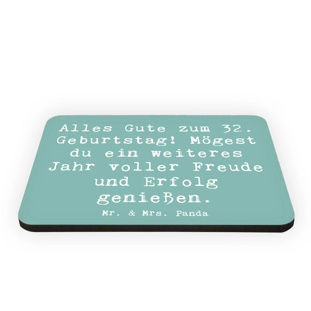 Magnet Spruch 32. Geburtstag Kühlschrankmagnet, Pinnwandmagnet, Souvenir Magnet, Motivmagnete, Dekomagnet, Whiteboard Magnet, Notiz Magnet, Kühlschrank Dekoration, Geburtstag, Geburtstagsgeschenk, Geschenk