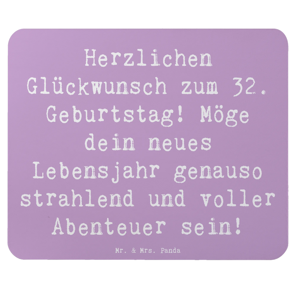 Mauspad Spruch 32. Geburtstag Abenteuer Mousepad, Computer zubehör, Büroausstattung, PC Zubehör, Arbeitszimmer, Mauspad, Einzigartiges Mauspad, Designer Mauspad, Mausunterlage, Mauspad Büro, Geburtstag, Geburtstagsgeschenk, Geschenk