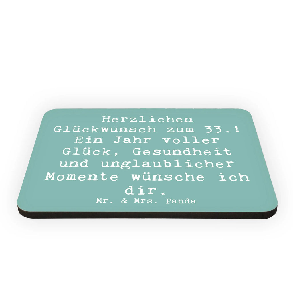 Magnet Spruch 33. Geburtstag Wünsche Kühlschrankmagnet, Pinnwandmagnet, Souvenir Magnet, Motivmagnete, Dekomagnet, Whiteboard Magnet, Notiz Magnet, Kühlschrank Dekoration, Geburtstag, Geburtstagsgeschenk, Geschenk