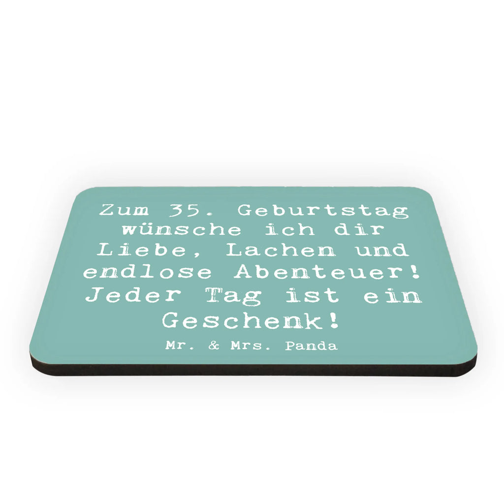 Magnet Spruch 35. Geburtstag Kühlschrankmagnet, Pinnwandmagnet, Souvenir Magnet, Motivmagnete, Dekomagnet, Whiteboard Magnet, Notiz Magnet, Kühlschrank Dekoration, Geburtstag, Geburtstagsgeschenk, Geschenk