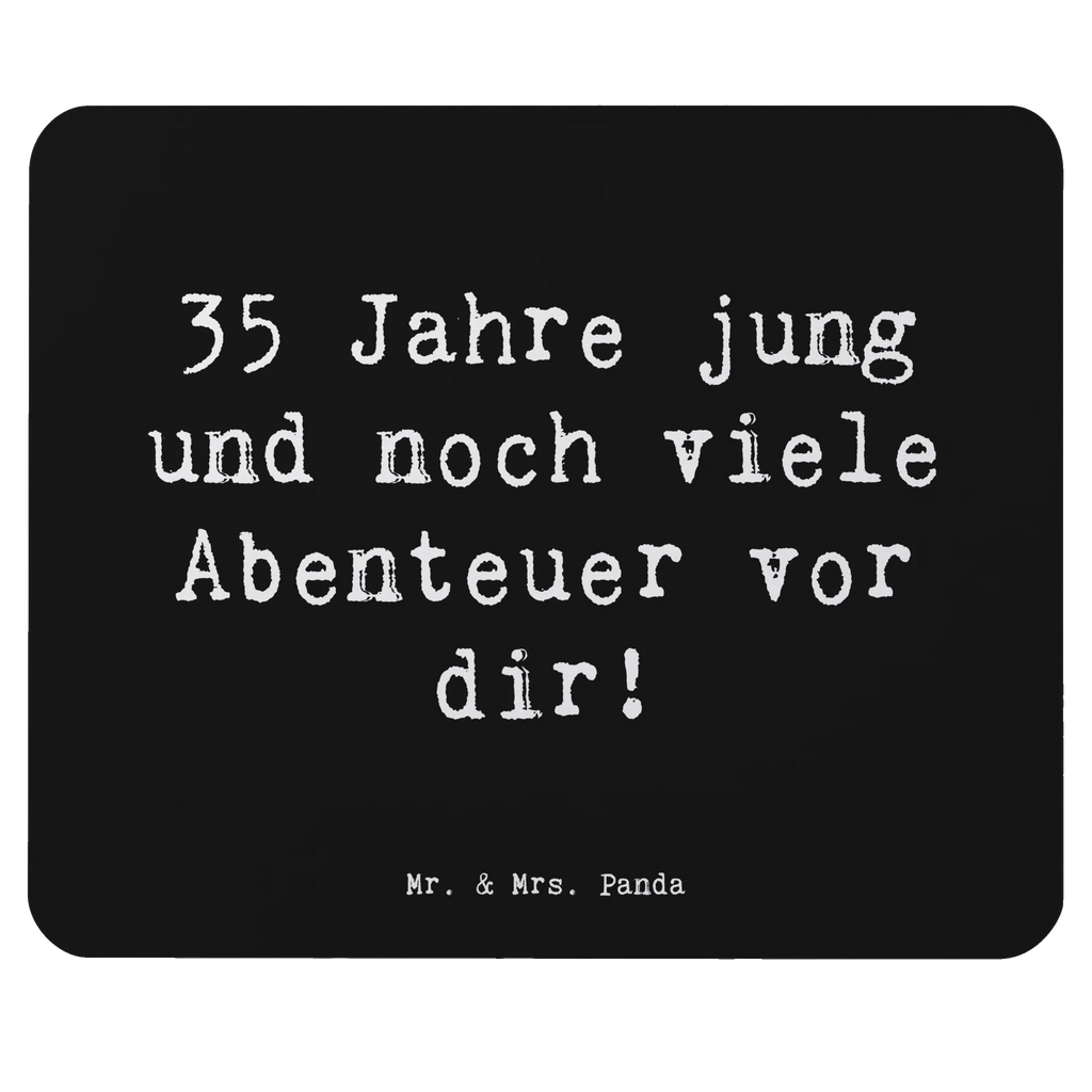 Mauspad Spruch 35. Geburtstag Abenteuer Mousepad, Computer zubehör, Büroausstattung, PC Zubehör, Arbeitszimmer, Mauspad, Einzigartiges Mauspad, Designer Mauspad, Mausunterlage, Mauspad Büro, Geburtstag, Geburtstagsgeschenk, Geschenk