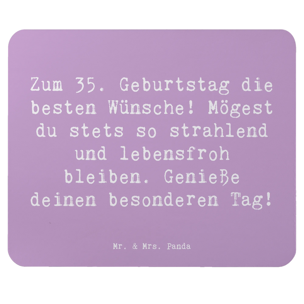 Mauspad Spruch 35. Geburtstag Glückwünsche Mousepad, Computer zubehör, Büroausstattung, PC Zubehör, Arbeitszimmer, Mauspad, Einzigartiges Mauspad, Designer Mauspad, Mausunterlage, Mauspad Büro, Geburtstag, Geburtstagsgeschenk, Geschenk