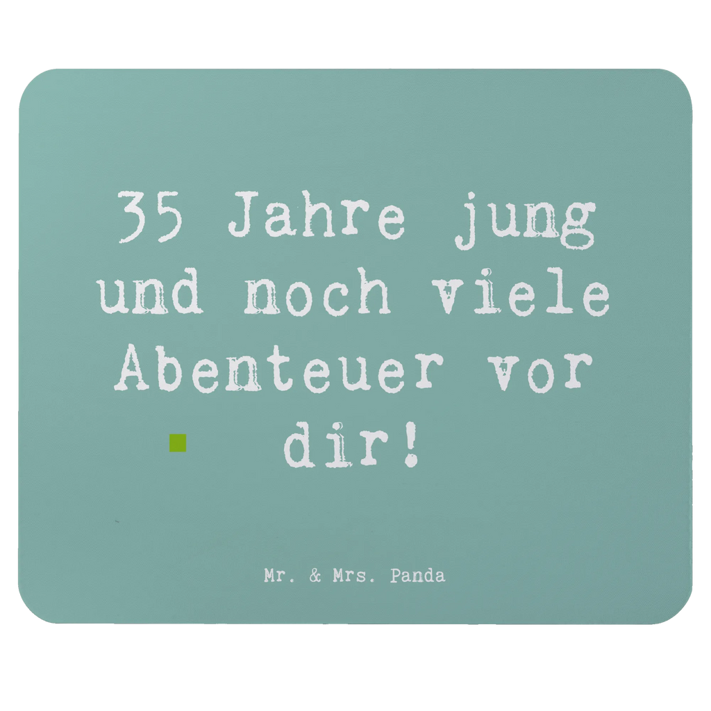 Mauspad Spruch 35. Geburtstag Abenteuer Mousepad, Computer zubehör, Büroausstattung, PC Zubehör, Arbeitszimmer, Mauspad, Einzigartiges Mauspad, Designer Mauspad, Mausunterlage, Mauspad Büro, Geburtstag, Geburtstagsgeschenk, Geschenk